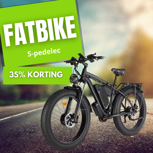 Sportieve Fatbike  26 Inch 48V 500W (S-pedelecs)